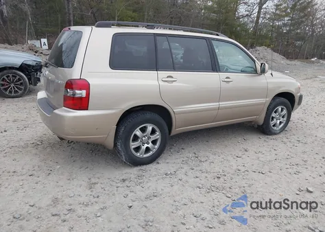 2006 Toyota Highlander V6 из США, поврежденный, VIN JTEEP21A960145823